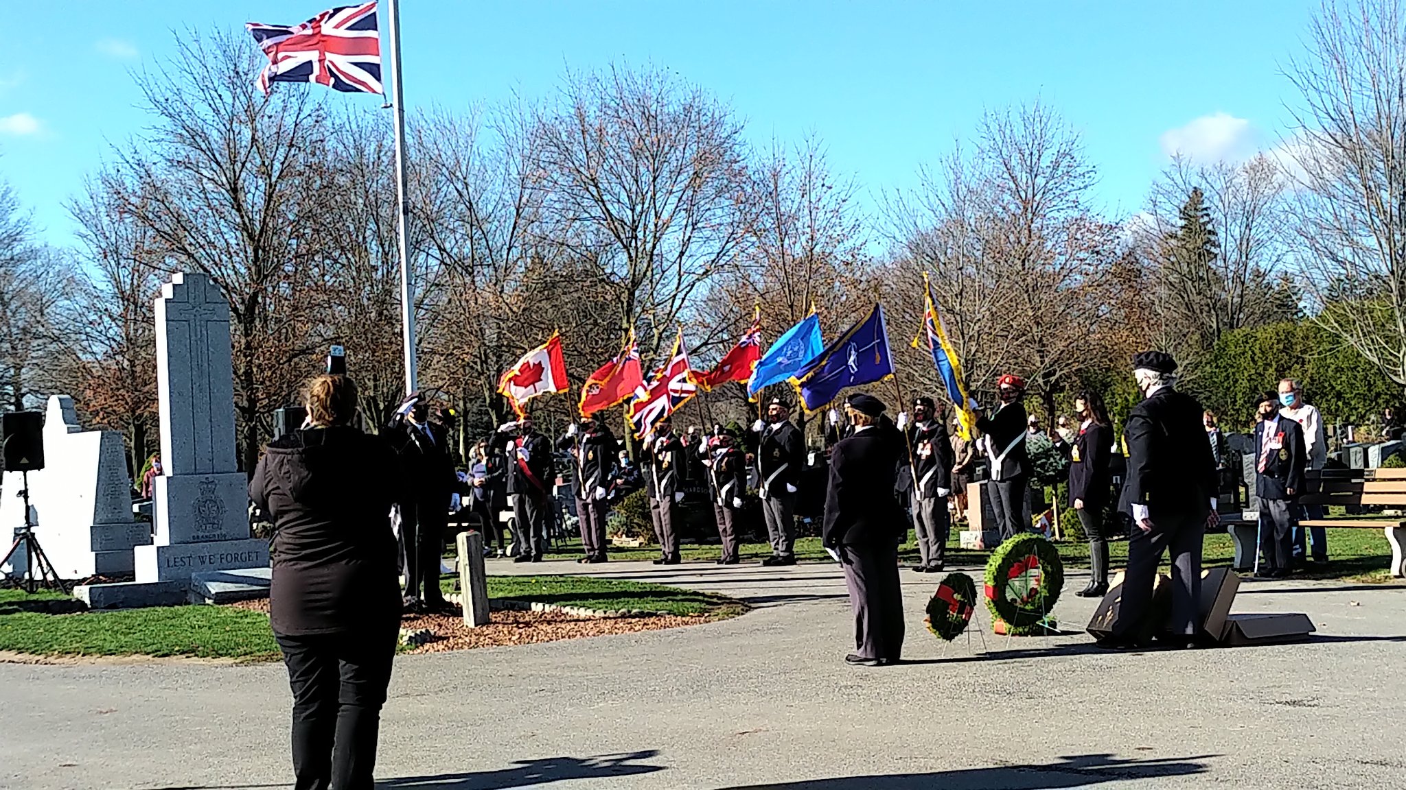 Remembrance Day Ceremonies 2021 For Milton